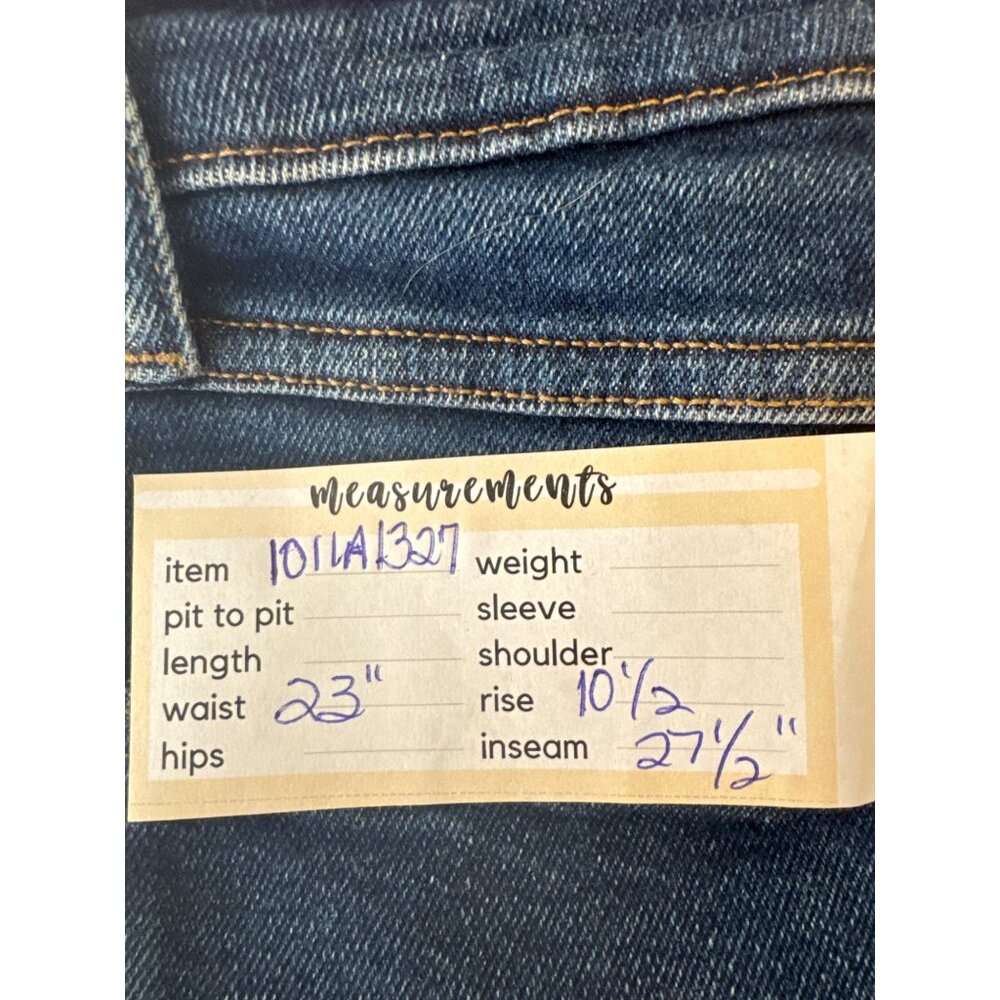 2/$30 ZARA Womens Skinny Jeans USA 2 Cotton/Elastane Blend Blue Denim - Picture 6 of 16